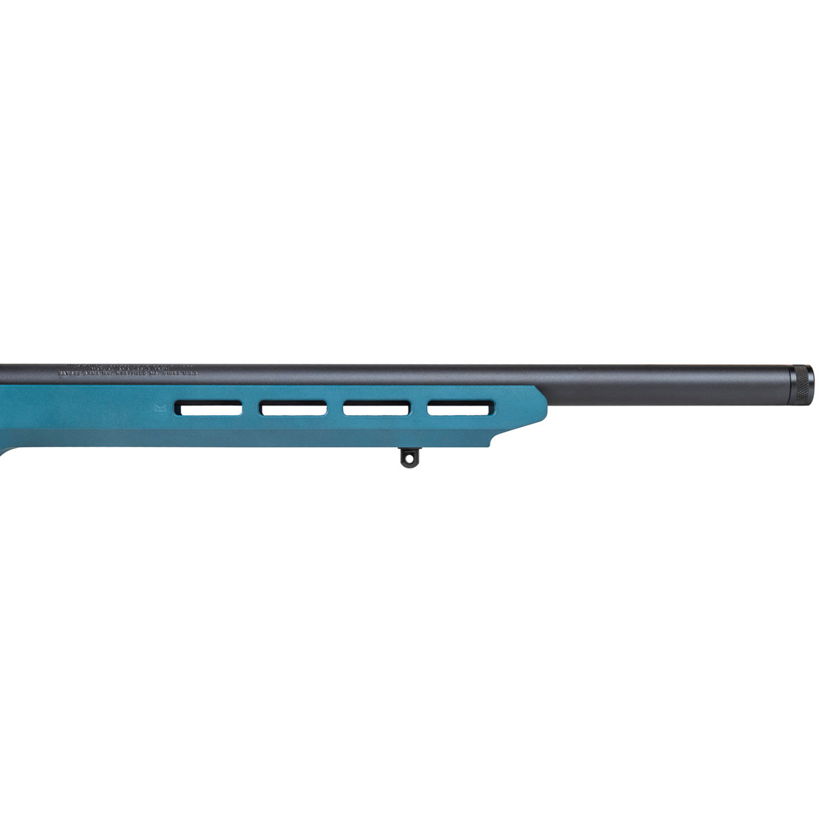 Savage B22 Precision Blue Titanium/Black Bolt Action Rifle - 22 Long Rifle - 18in - Blue Titanium/Matte Black Savage B22 Precision Blue Titanium/Black Bolt Action Rifle - 22 Long Rifle - 18in - Blue Titanium/Matte Black