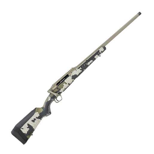Savage Arms Impulse Big Game Savage Woodland Camo/Hazel Green Cerakote Bolt Action Rifle - 6.5 Creedmoor - 22in - Camo image