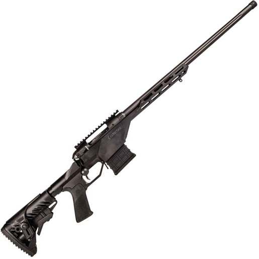 Savage Arms 10/110 BA Stealth Matte Black Bolt Action Rifle - 6.5 Creedmoor - 24in - Black image