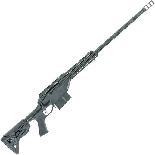 Savage 10/110 BA Stealth Matte Black Bolt Action Rifle - 338 Lapua Magnum - 24in - Black image