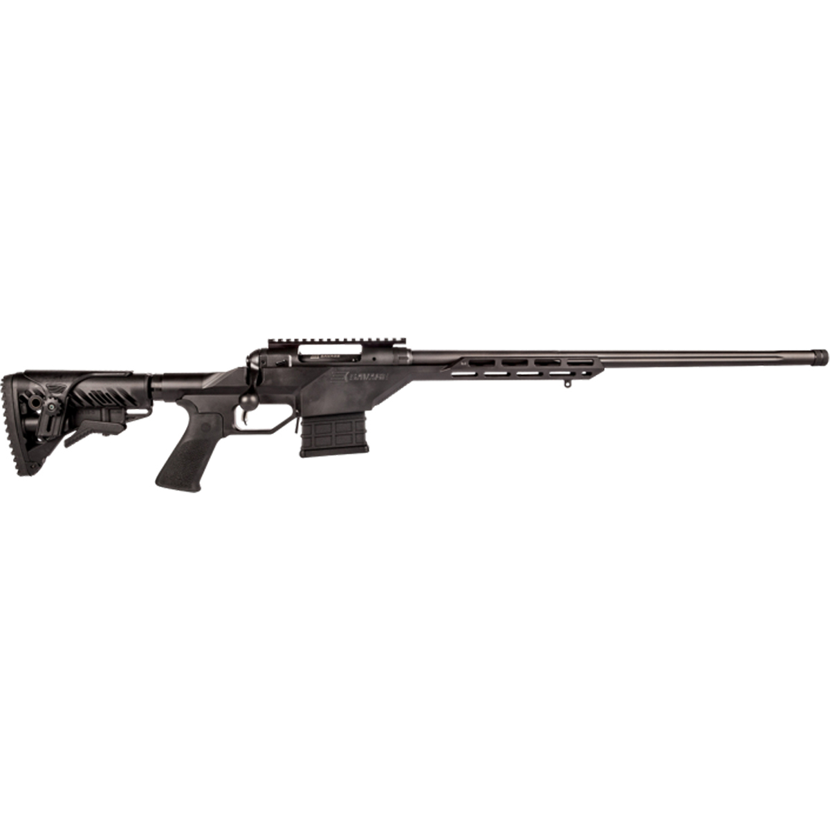 Savage 10BA Stealth Black Bolt Action Rifle - 6.5 Creedmoor - 24in - Black Savage 10BA Stealth Black Bolt Action Rifle - 6.5 Creedmoor - 24in - Black