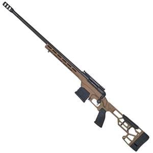 Savage 110 Precision Matte Black Left Hand Bolt Action Rifle - 338 Lapua Magnum - 24in