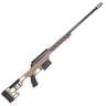 Savage 110 Precision Matte Black Left Hand Bolt Action Rifle - 338 Lapua Magnum - 24in - Flat Dark Earth
