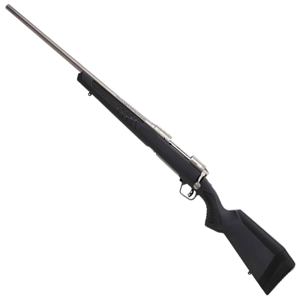Savage Arms 110 Storm 270 Winchester Matte Stainless Left Hand Bolt Action Rifle - 22in - Matte Gray Savage Arms 110 Storm 270 Winchester Matte Stainless Left Hand Bolt Action Rifle - 22in - Matte Gray
