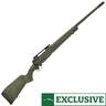 Savage 110 Switchback Matte Black Bolt Action Rifle - 300 Winchester Magnum - Olive Drab Green with Black Web Pattern