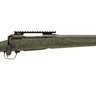 Savage 110 Switchback Matte Black Bolt Action Rifle - 300 Winchester Magnum - Olive Drab Green with Black Web Pattern