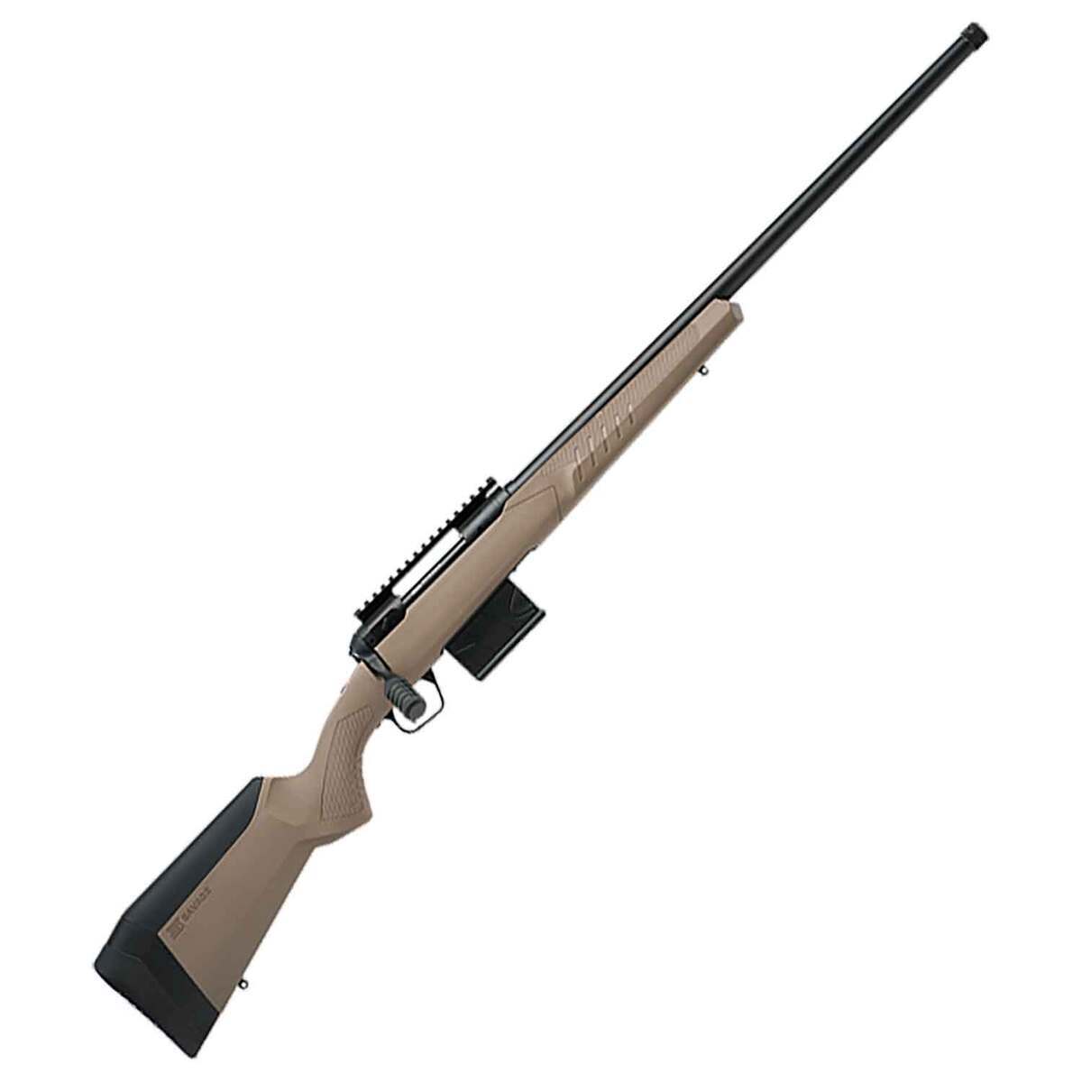 Savage 110 Tactical Desert Matte Black Bolt Action Rifle - 6mm Creedmoor - 26in - Flat Dark Earth Savage 110 Tactical Desert Matte Black Bolt Action Rifle - 6mm Creedmoor - 26in - Flat Dark Earth