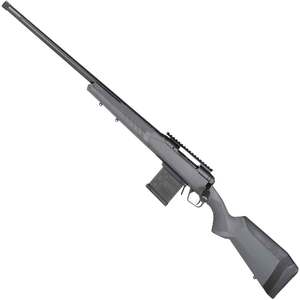 Savage 110 Tactical Left Hand Matte Black/Gray Bolt Action Rifle - 6.5 Creedmoor - 24in