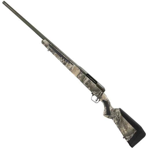 Savage 110 Timberline OD Green Left Hand Bolt Action Rifle - 7mm Remington Magnum - 24in - Realtree Excape Camo image