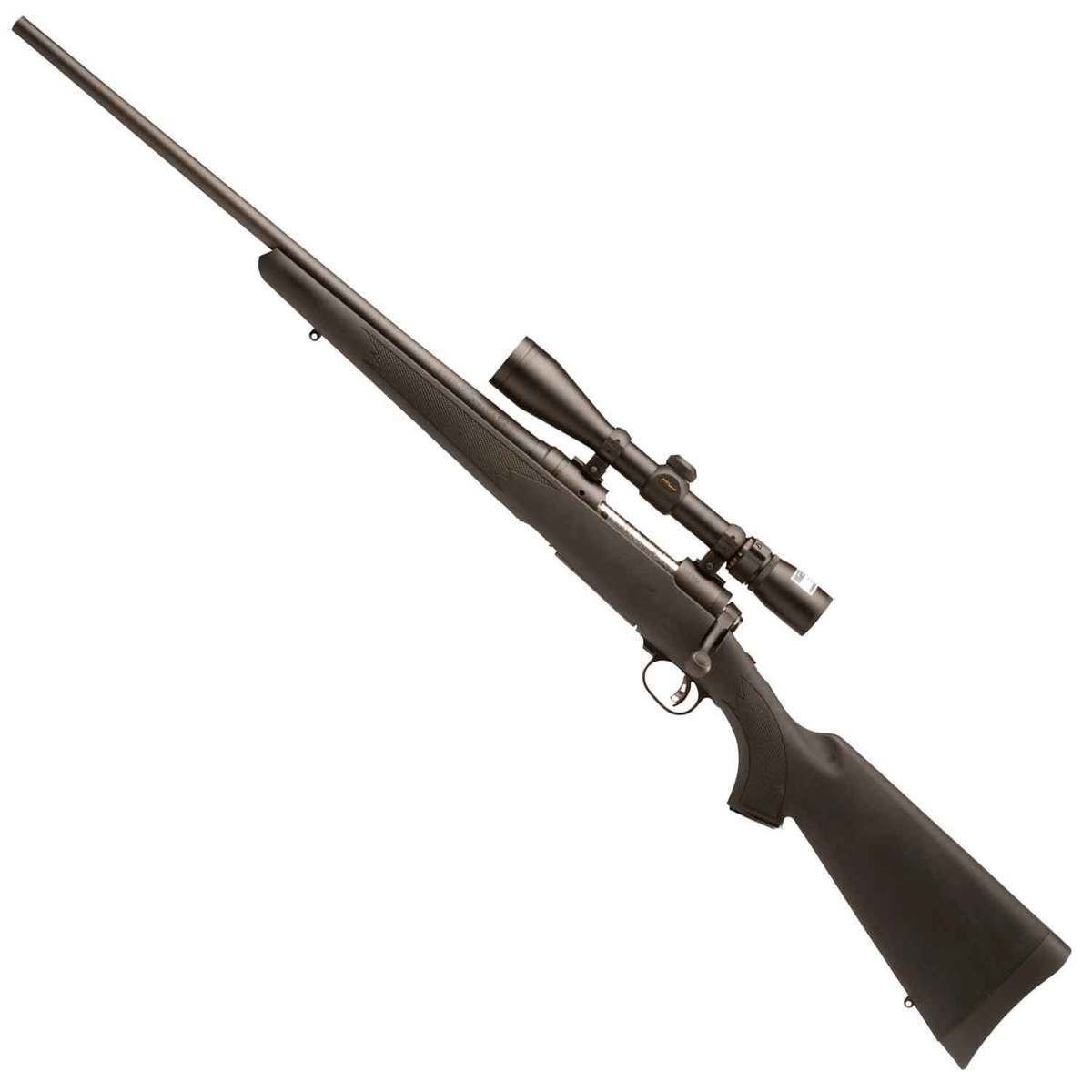Savage 11/111 Trophy Hunter XP Left Hand With Nikon Scope Black Bolt Action Rifle - 243 Winchester - 24in Savage 11/111 Trophy Hunter XP Left Hand With Nikon Scope Black Bolt Action Rifle - 243 Winchester - 24in