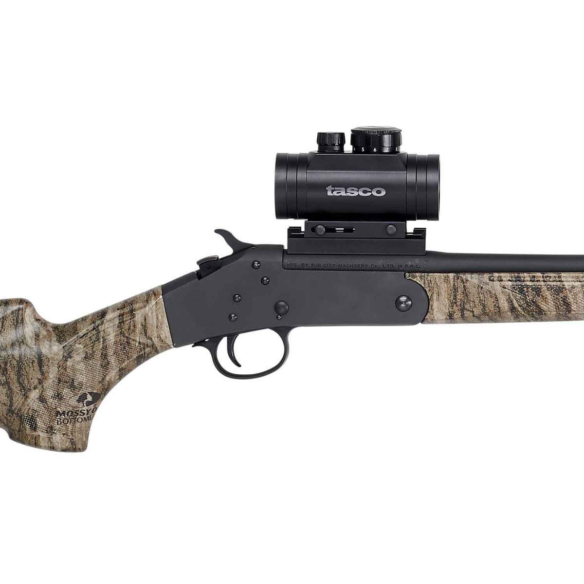 Savage 301 Turkey XP Mossy Oak Bottomland 410 Gauge 3in Single Shot Shotgun - 26in - Mossy Oak Bottomland Camo Savage 301 Turkey XP Mossy Oak Bottomland 410 Gauge 3in Single Shot Shotgun - 26in - Mossy Oak Bottomland Camo