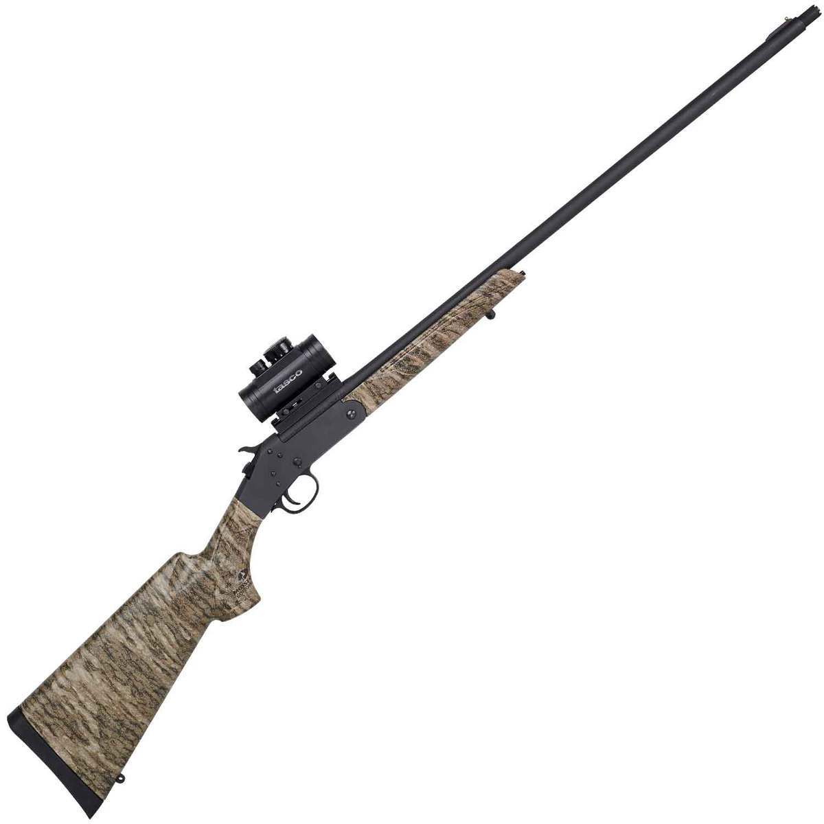 Savage 301 Turkey XP With Red Dot Mossy Oak Bottomland 20 Gauge 3in Single Shot Shotgun - 26in - Mossy Oak Bottomland Camo Savage 301 Turkey XP With Red Dot Mossy Oak Bottomland 20 Gauge 3in Single Shot Shotgun - 26in - Mossy Oak Bottomland Camo