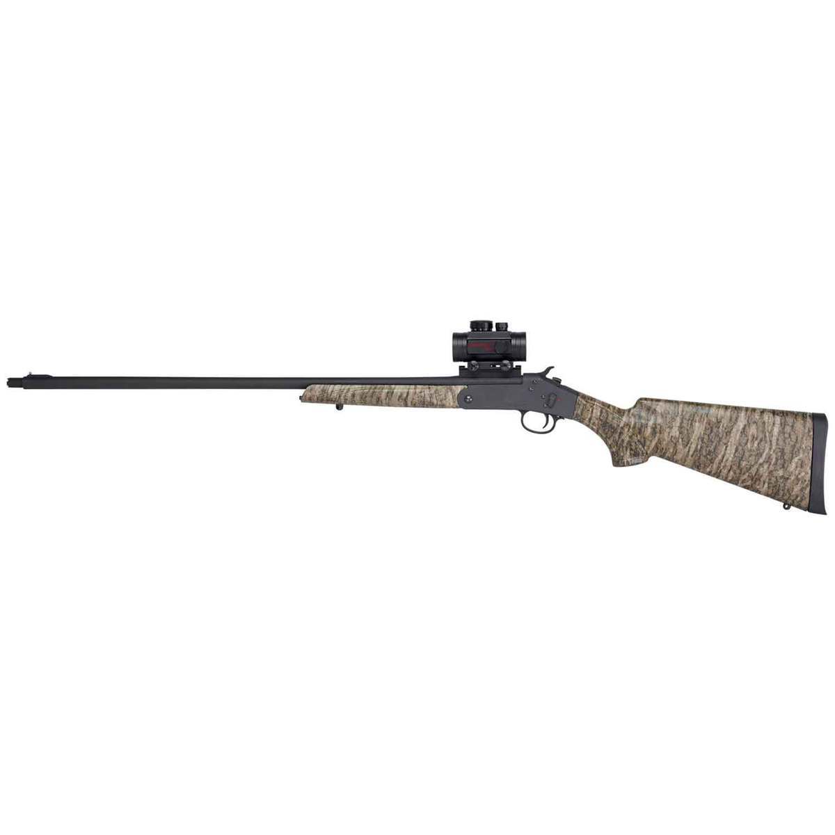 Savage 301 Turkey XP With Red Dot Mossy Oak Bottomland 20 Gauge 3in Single Shot Shotgun - 26in - Mossy Oak Bottomland Camo Savage 301 Turkey XP With Red Dot Mossy Oak Bottomland 20 Gauge 3in Single Shot Shotgun - 26in - Mossy Oak Bottomland Camo