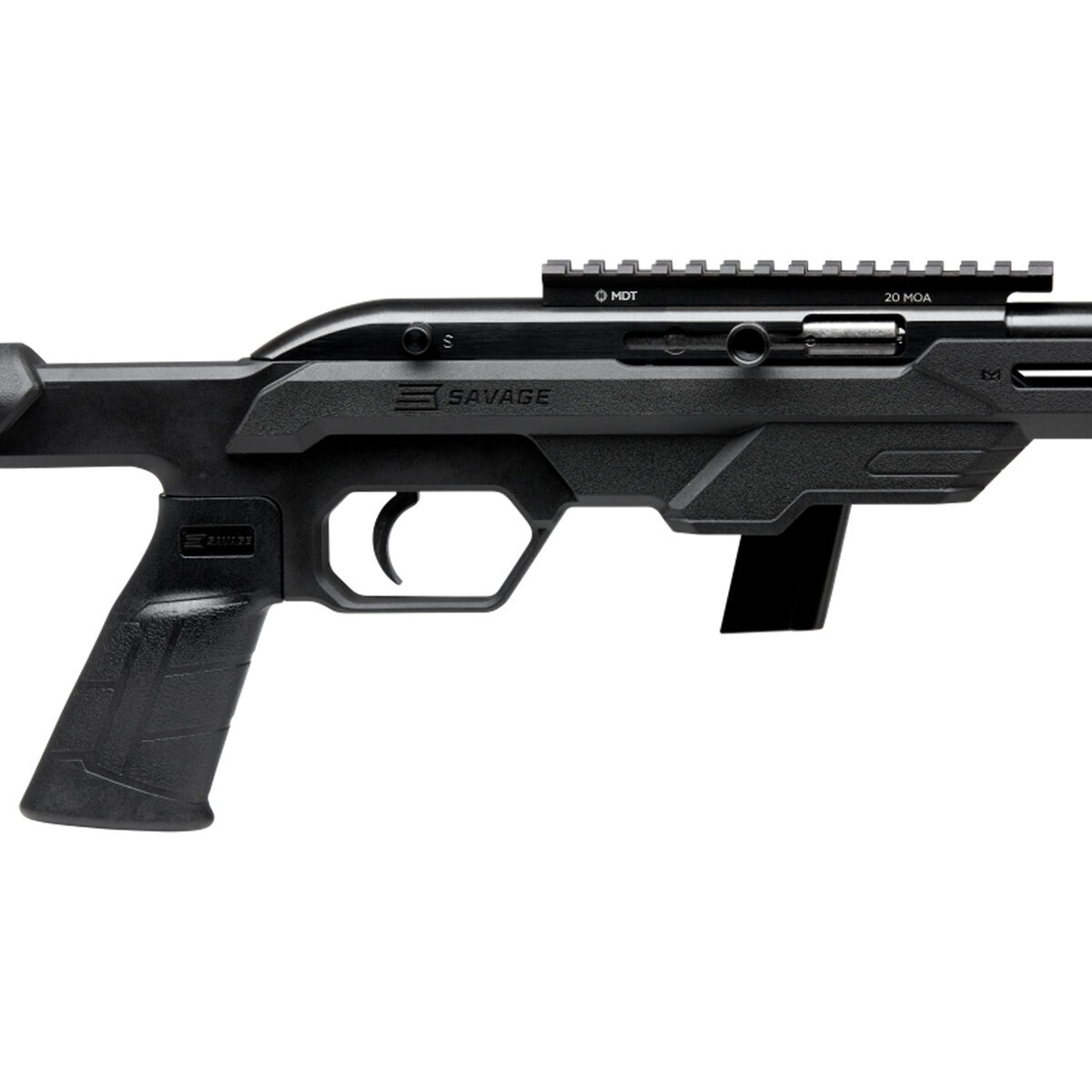 Savage 64 Precision 22 Long Rifle 16.5in Black Semi Automatic Modern Sporting Rifle - 10+1 Rounds - Black Savage 64 Precision 22 Long Rifle 16.5in Black Semi Automatic Modern Sporting Rifle - 10+1 Rounds - Black