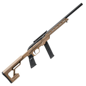 Savage 64 Precision 22 Long Rifle 16.5in Flat Dark Earth Semi Automatic Rifle - 20+1 Rounds