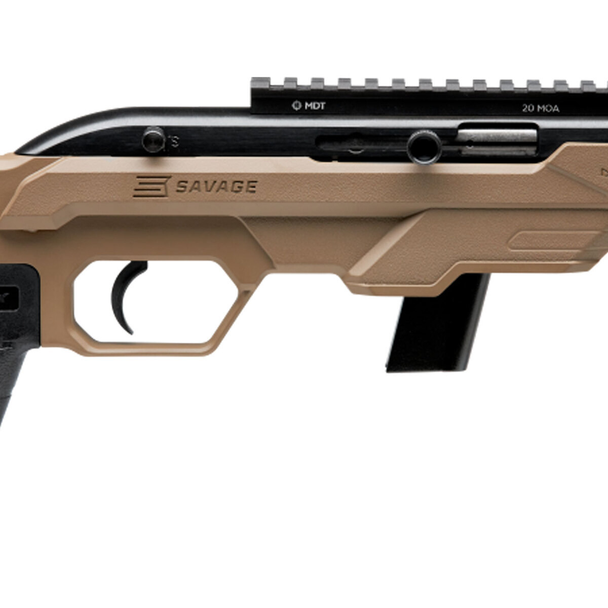 Savage 64 Precision FDE Semi Automatic Modern Sporting Rifle - 22 Long Rifle - 16.5in - Brown Savage 64 Precision FDE Semi Automatic Modern Sporting Rifle - 22 Long Rifle - 16.5in - Brown