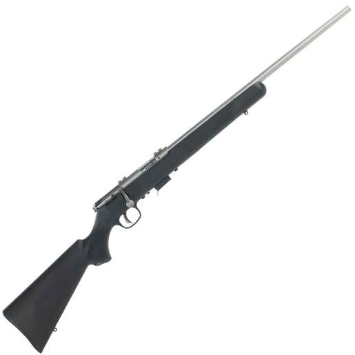 Savage 93R17 FSS Satin Stainless/ Black Bolt Action Rifle - 17 HMR - 21in - Black image