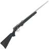 Savage 93R17 FSS Satin Stainless/ Black Bolt Action Rifle - 17 HMR - 21in - Black