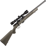 Savage 93R17 FXP With Scope Black/OD Green Bolt Action Rifle - 17 HMR - 21in - Black/OD Green