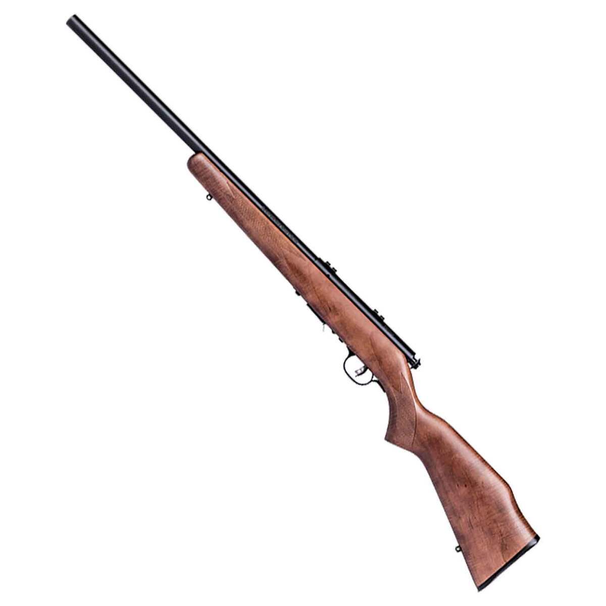 Savage 93R17 GV 17 HMR Matte Blued Bolt Action Rifle - 21in - Brown Savage 93R17 GV 17 HMR Matte Blued Bolt Action Rifle - 21in - Brown