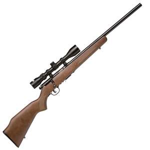 Savage 93R17 GVXP Satin Blued/ High Luster Wood Bolt Action Rifle - 17 HMR - 21in
