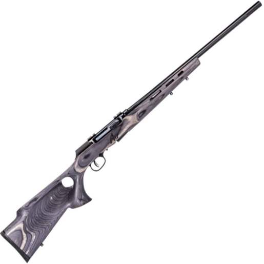 Savage Arms A17 Target Case Hardened Black Semi Automatic Rifle - 17 HMR - 22in - Gray image