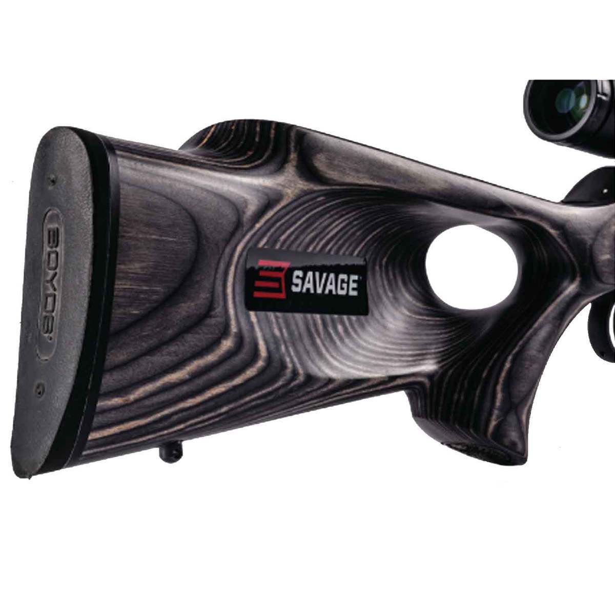 Savage A17 Target Black Semi Automatic Rifle 17 Hmr Gray