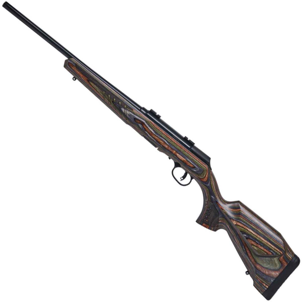 Savage A22 Black/Green Semi Automatic Rifle - 22 Long Rifle - Matte Forest Green Savage A22 Black/Green Semi Automatic Rifle - 22 Long Rifle - Matte Forest Green