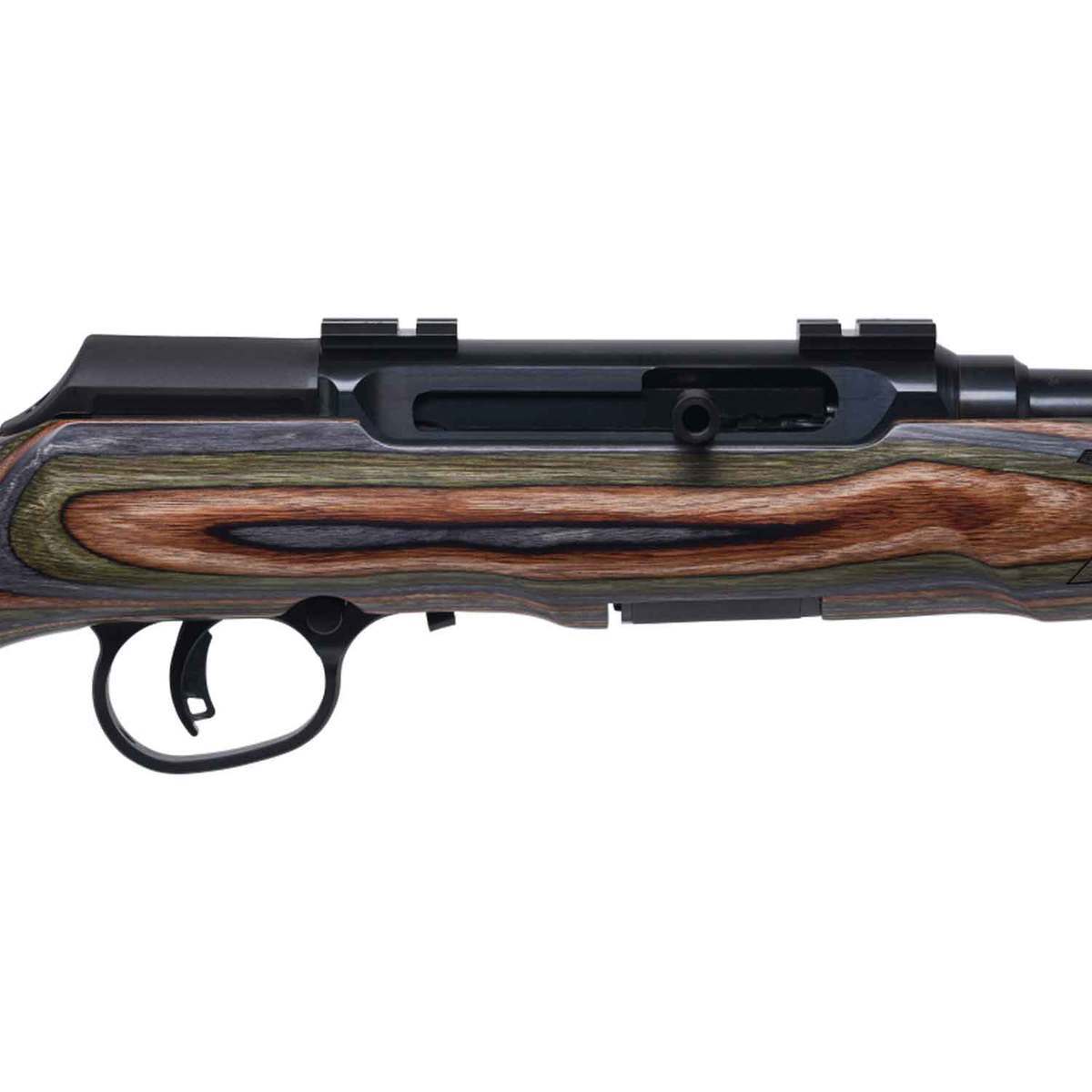 Savage A22 Black/Green Semi Automatic Rifle - 22 Long Rifle - Matte Forest Green Savage A22 Black/Green Semi Automatic Rifle - 22 Long Rifle - Matte Forest Green