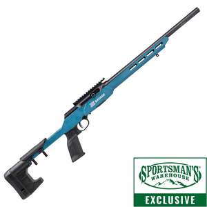 Savage A22 Precision Blue Titanium/Black Semi Automatic Rifle