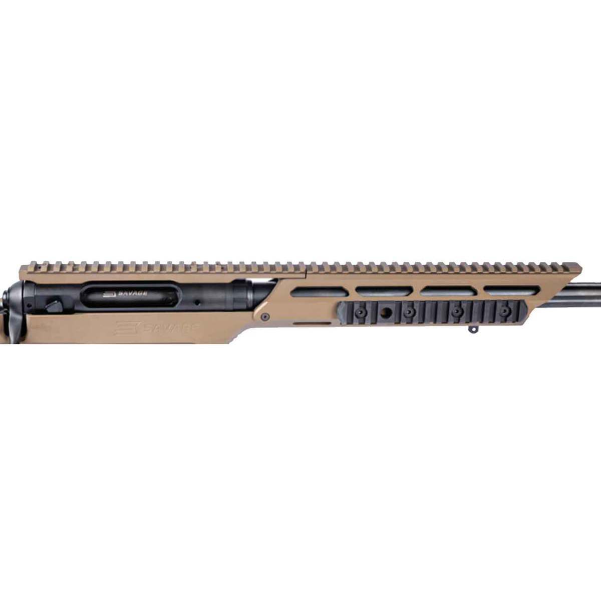 Savage Arms 10/110BA Stealth Evolution Bronze Cerakote Bolt Action Rifle - 223 Remington - Brown Savage Arms 10/110BA Stealth Evolution Bronze Cerakote Bolt Action Rifle - 223 Remington - Brown