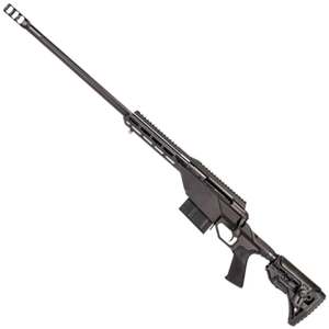 Savage Arms 10/110BA Stealth Matte Black Left Hand Bolt Action Rifle - 338 Lapua Magnum - 24in