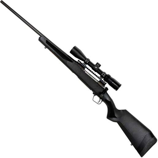 Savage Arms 110 Apex Hunter XP with Vortex Crossfire II Scope Matte Black Left Hand Bolt Action Rifle - 22-250 Remington - 20in - Black image