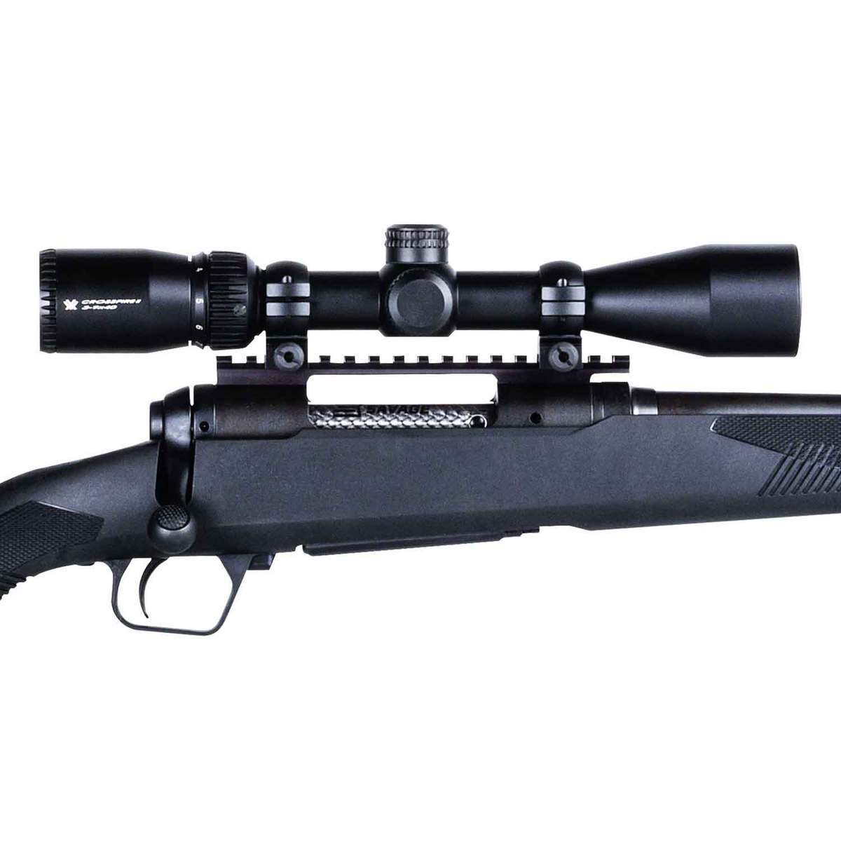 Savage Arms 110 Apex Hunter XP Scoped Black Bolt Action Rifle - 450 Bushmaster - Matte Black Savage Arms 110 Apex Hunter XP Scoped Black Bolt Action Rifle - 450 Bushmaster - Matte Black
