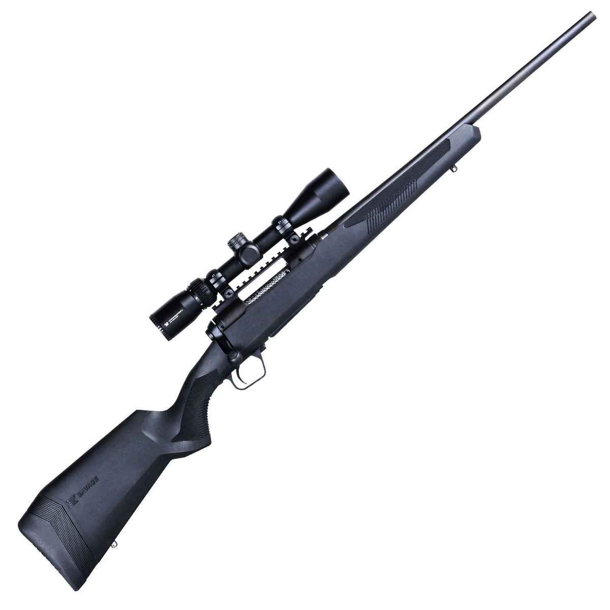 Savage Arms 110 Apex Hunter XP Scoped Black Bolt Action Rifle - 6.5-284 Norma - Matte Black Savage Arms 110 Apex Hunter XP Scoped Black Bolt Action Rifle - 6.5-284 Norma - Matte Black