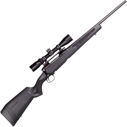 Savage Arms 110 Apex Hunter XP With Vortex Crossfire II Scope Black Bolt Action Rifle - 6.5 Creedmoor image