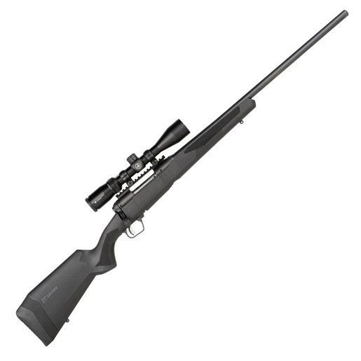 Savage Arms 110 Apex Hunter XP With Vortex Crossfire II Scope Black Bolt Action Rifle - 6.5 PRC - 24in - Matte Black image