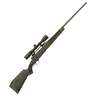 Savage Arms 110 Apex Hunter XP with Vortex Crossfire II Scope Matte Black Left Hand Bolt Action Rifle - 25-06 Remington - 24in - Black