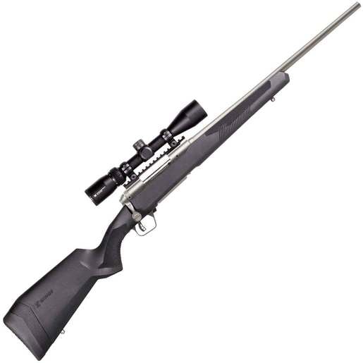 Savage Arms 110 Apex Storm XP With Vortex Crossfire II Scope Stainless Bolt Action Rifle - 243 Winchester image
