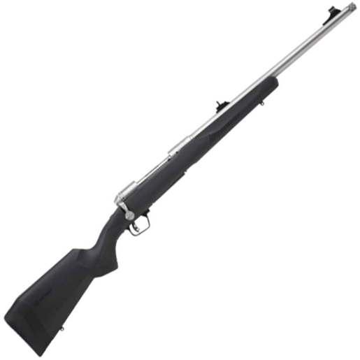 Savage Arms 110 Brush Hunter 1: 10in Stainless Bolt Action Rifle - 338 Winchester Magnum - 20in - 4+1 Rounds image