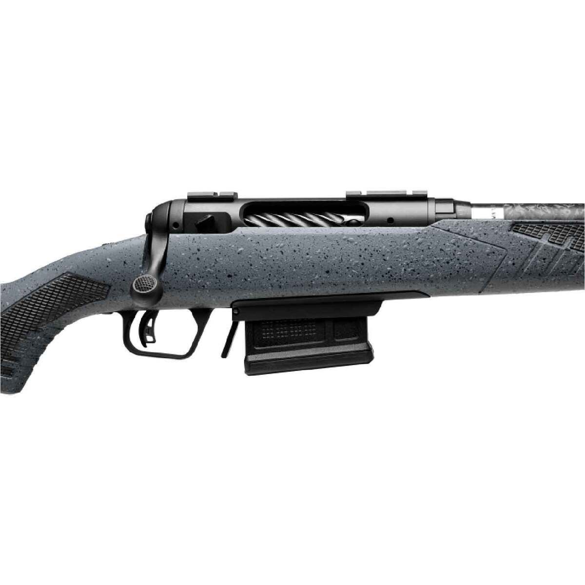 Savage Arms 110 Carbon Predator Matte Black Bolt Action Rifle - 223 Remington - 18in - Gray Savage Arms 110 Carbon Predator Matte Black Bolt Action Rifle - 223 Remington - 18in - Gray
