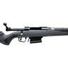 Savage Arms 110 Carbon Predator Matte Black Bolt Action Rifle - 6mm ARC - 18in - Gray