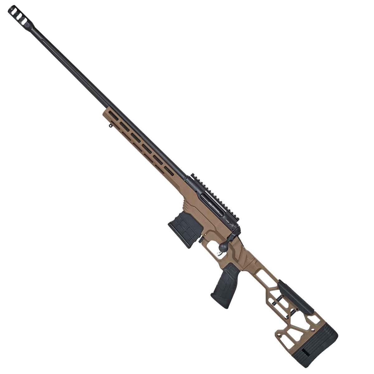 Savage Arms 110 Precision Matte Black Left Hand Bolt Action Rifle - 6.5 PRC - 24in - Flat Dark Earth Savage Arms 110 Precision Matte Black Left Hand Bolt Action Rifle - 6.5 PRC - 24in - Flat Dark Earth