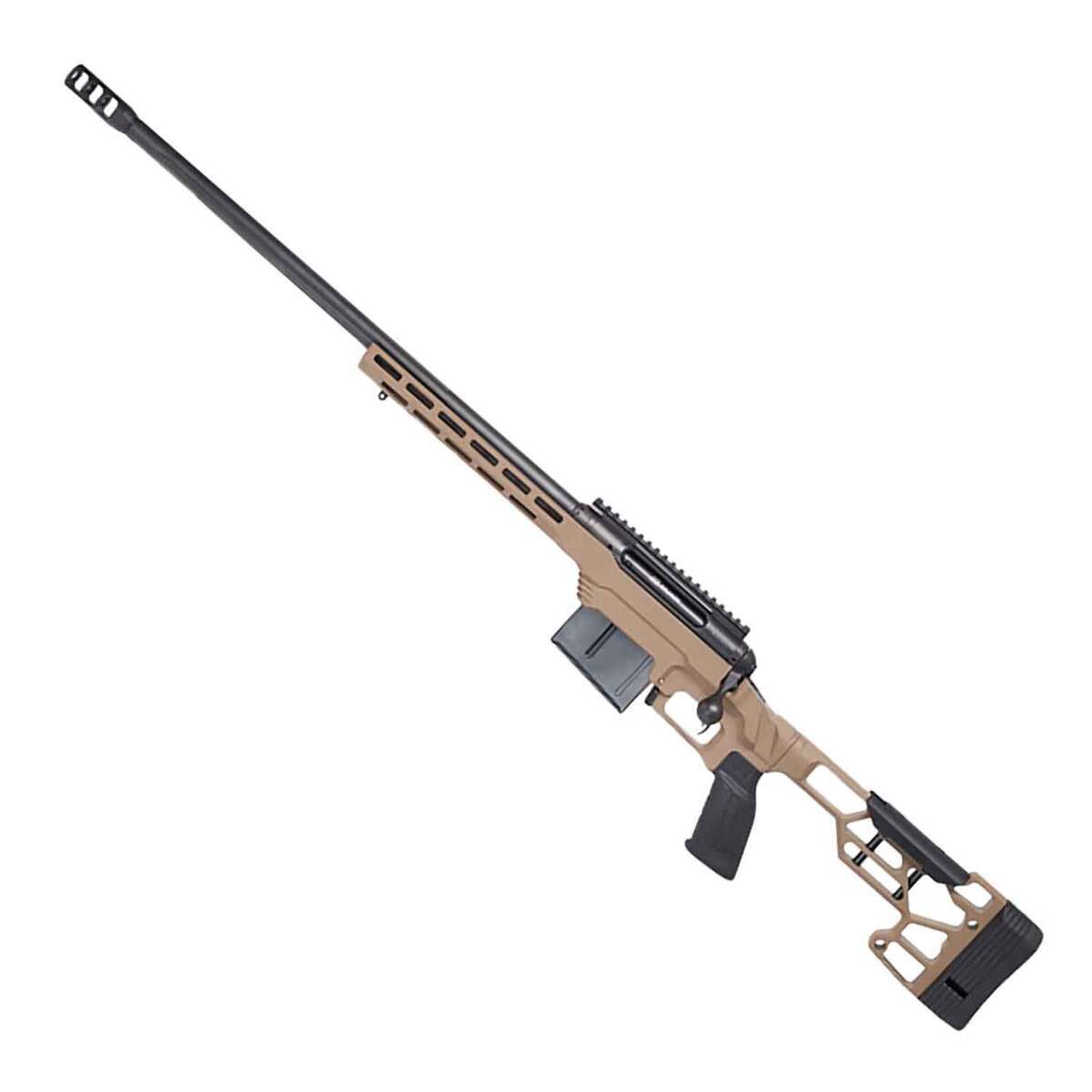 Savage Arms 110 Precision Matte Black Left Hand Bolt Action Rifle - 300 PRC - 24in - Tan Savage Arms 110 Precision Matte Black Left Hand Bolt Action Rifle - 300 PRC - 24in - Tan