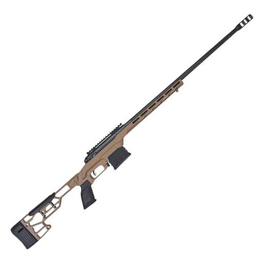 Savage Arms 110 Precision Matte Black Left Hand Bolt Action Rifle - 6.5 Creedmoor - 24in - Tan image