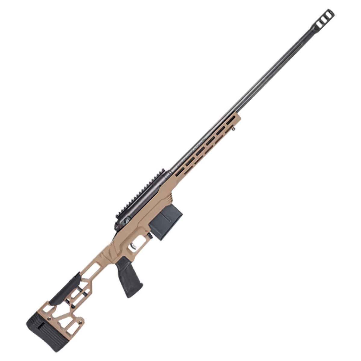Savage Arms 110 Precision Matte Black Left Hand Bolt Action Rifle - 6.5 PRC - 24in - Flat Dark Earth Savage Arms 110 Precision Matte Black Left Hand Bolt Action Rifle - 6.5 PRC - 24in - Flat Dark Earth