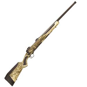 Savage Arms 110 Predator Matte Black / Mossy Oak Terra Camo Bolt Action Rifle - 22-250 Remington - 24in