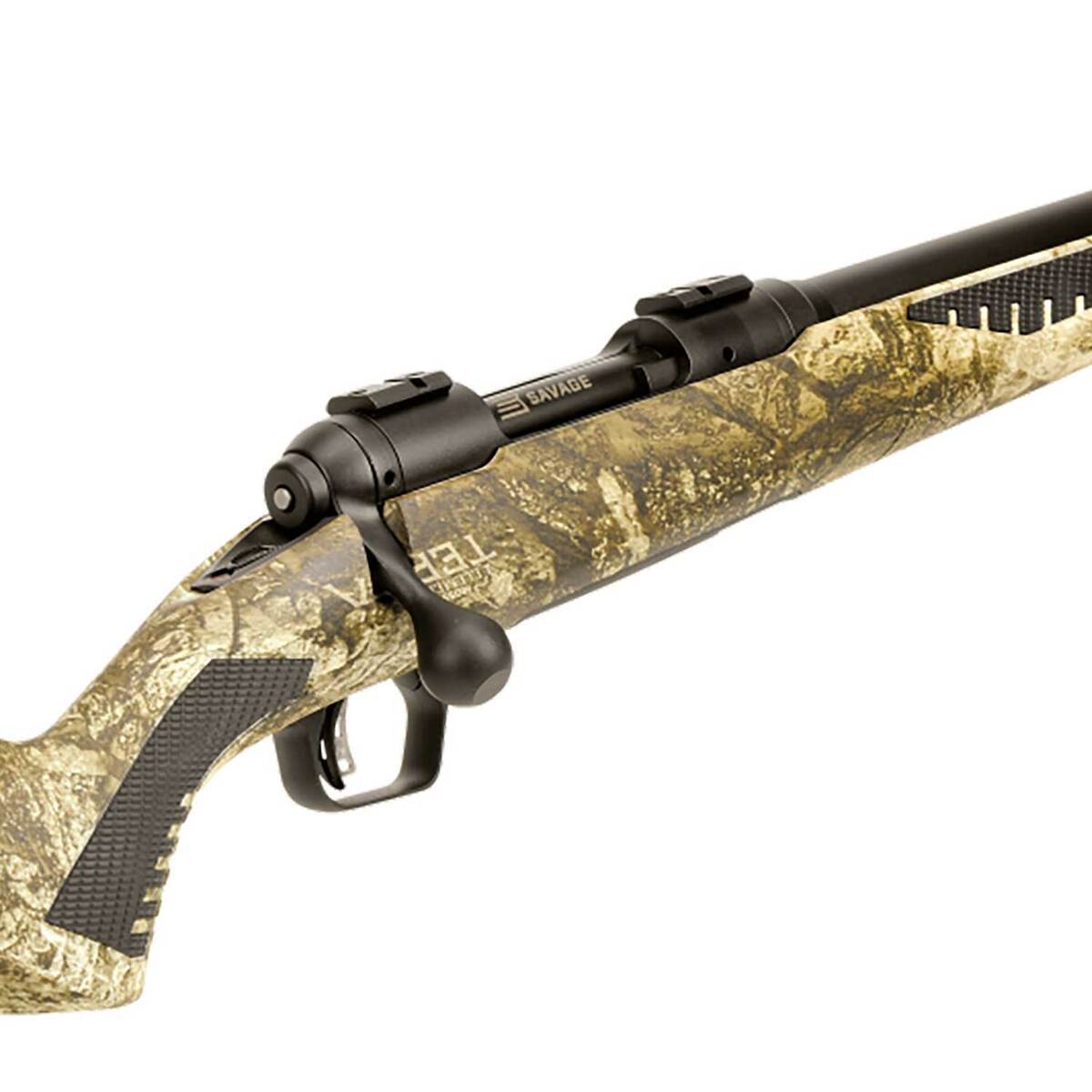 Savage Arms 110 Predator Matte Black / Mossy Oak Terra Camo Bolt Action Rifle - 260 Remington - 24in - Camo Savage Arms 110 Predator Matte Black / Mossy Oak Terra Camo Bolt Action Rifle - 260 Remington - 24in - Camo