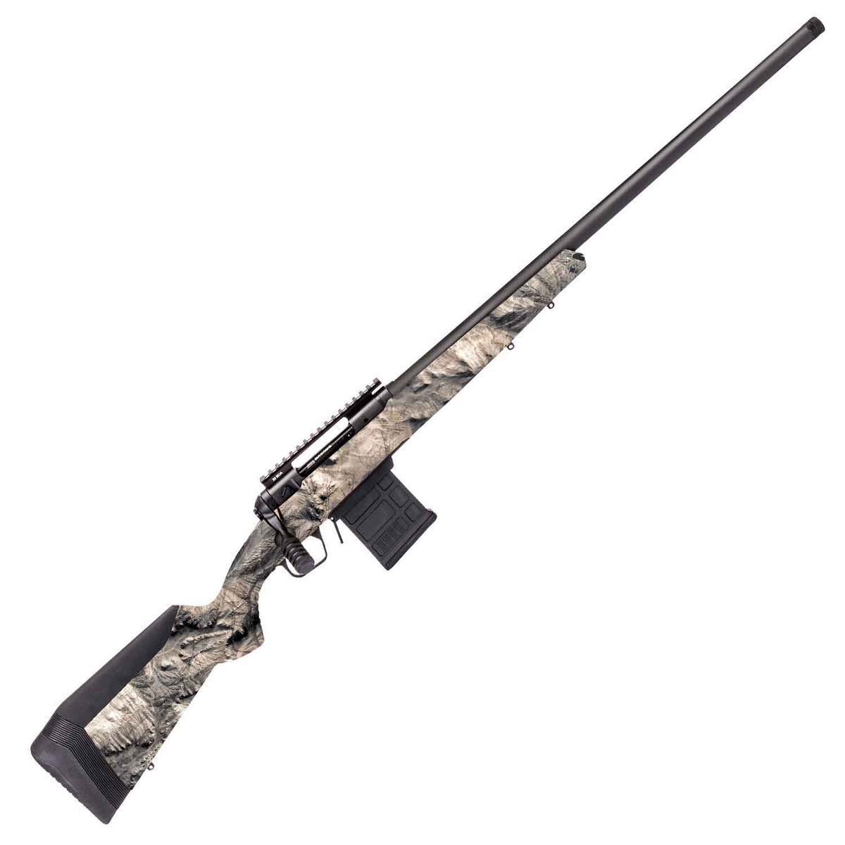 Savage Arms 110 Ridge Warrior Gray/Overwatch Camo Bolt Action Rifle - 6.5 Creedmoor - Mossy Oak Overwatch Savage Arms 110 Ridge Warrior Gray/Overwatch Camo Bolt Action Rifle - 6.5 Creedmoor - Mossy Oak Overwatch