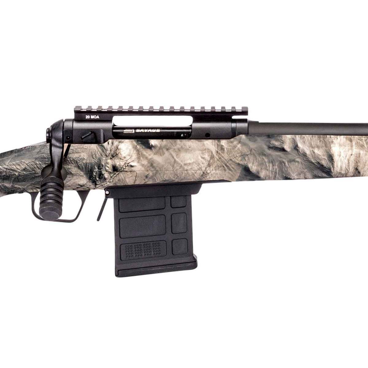 Savage Arms 110 Ridge Warrior Gray/Overwatch Camo Bolt Action Rifle - 6.5 Creedmoor - Mossy Oak Overwatch Savage Arms 110 Ridge Warrior Gray/Overwatch Camo Bolt Action Rifle - 6.5 Creedmoor - Mossy Oak Overwatch